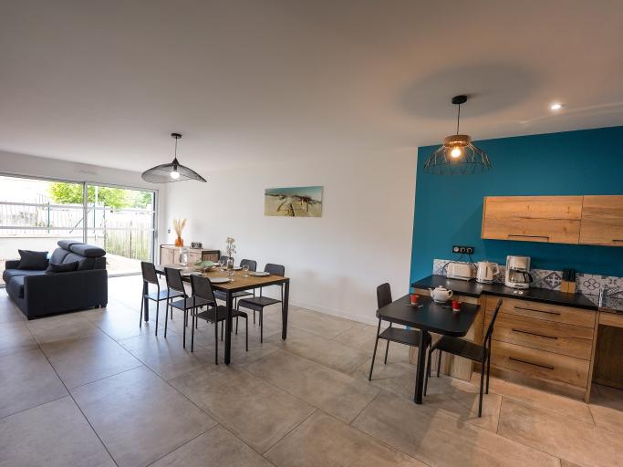 Le Sable Blanc - 800 m de la plage - PMR - 8/10 personnes